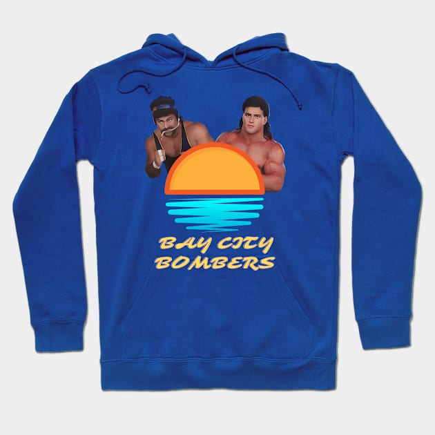 Bay City Bombers Hoodie by DDT Shirts